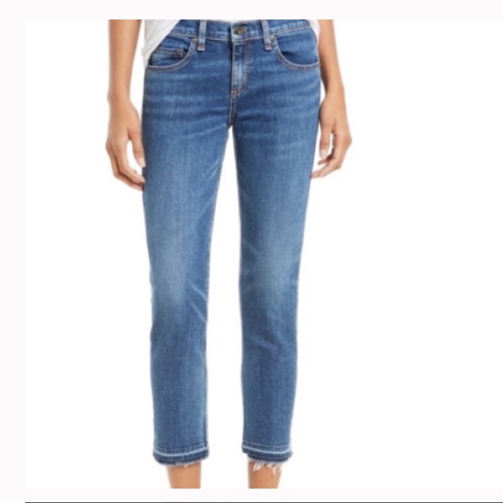 Rag & Bone Dre Skinny Boyfriend Jeans, Size 26